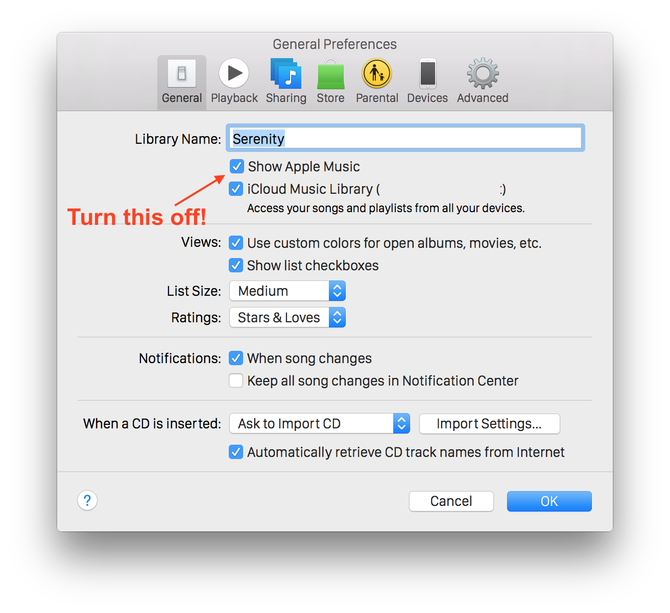 Icloud music library mac 10.13.6